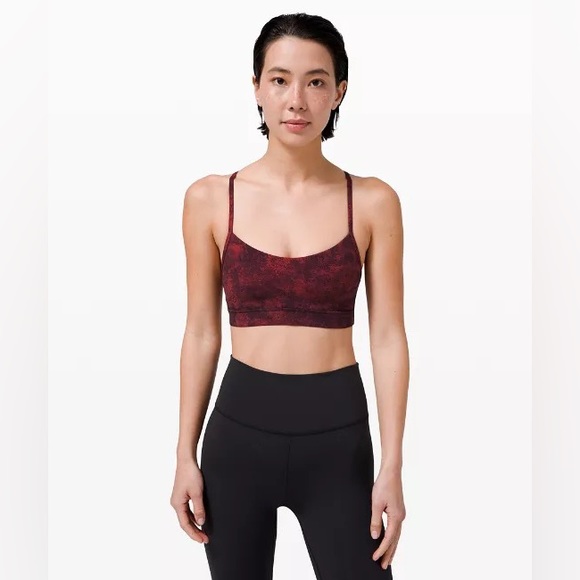 Lululemon Flow Y Bra Nulu Light Medium Support A/C Cups Lunar New Year - Picture 2 of 10